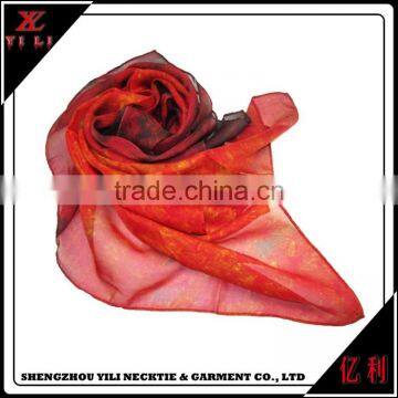 Women Colored Assured Trade Soft Silk Scarf 90 90 photo-6