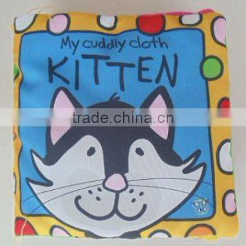 Baby education cloth book for Kids and Babys