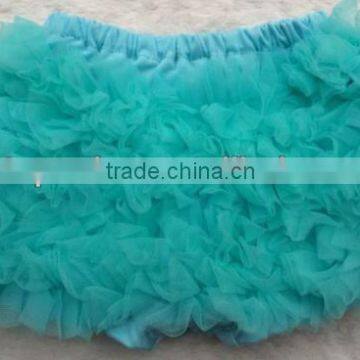 Baby Girl Ruffled Shorts Chiffon Ruffle Short photo-6