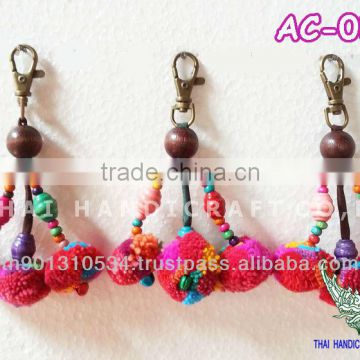 Key Chains Accessories Hill Tribe Handmade