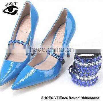 19 Colors Round Acryic Rhinestone Shoe Straps Decorations photo-2