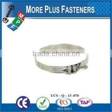 Made in Taiwan High Quality Stainless Steel German Type Hose Clamp Types of Hose Clamps Accessories Hose Clamp photo-2