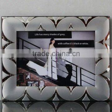 2016 Fashion Sex Girl Photo Funia Silver Metal Frame Photo photo-5