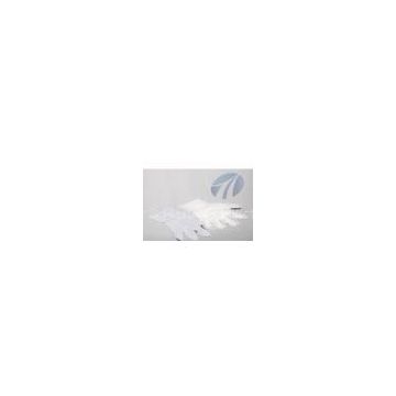 OEM clear and white polyethylene disposable gloves for industrial use, beauty and hygiene