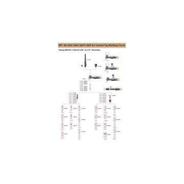 WP(SR)-26 Series TIG Torch and All Parts photo-2