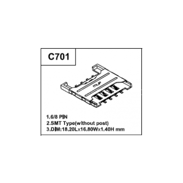 SIM Card Connector for Phone photo-2