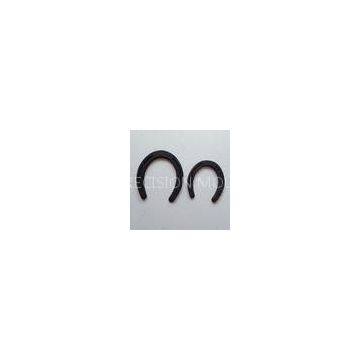 Black Horse Racing Shoes Custom Horseshoes for Racecourse