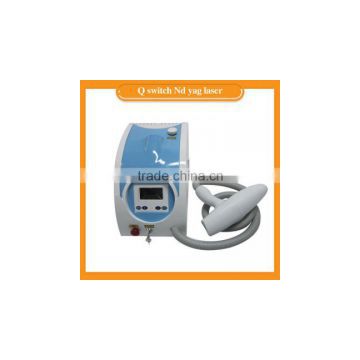 hot selling q switched laser tattoo removal beauty machine for wonderful treatment nd yag laser