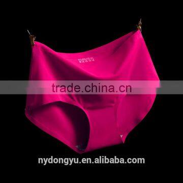 rosy 18color ice silk brief panties /cmx fragrance seamless period panties underwear / top quality panties