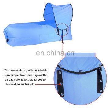 Outdoor Inflatable Lounger Beach Sleeping Bags Outdoor Indoor Air Beds Compression Air Sofa Bag photo-3