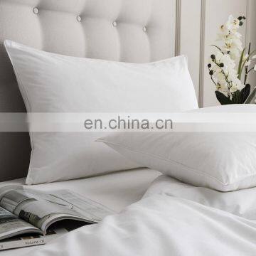 Virgin Polyester Fiber Pillow Bed Pillow Microfiber Cover 74x48cm