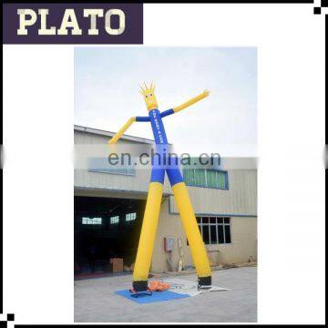 Oxfrod cloth giant air dancer with two leg, inflatable outdoor sky dancing man for rental