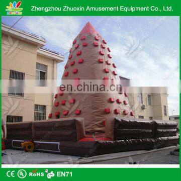 Favorites Compare Outdoor PVC Material Amusement hot sale inflatable climbing wall game