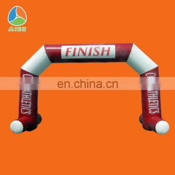 Finish line inflatable arch, inflatable finishing line arch