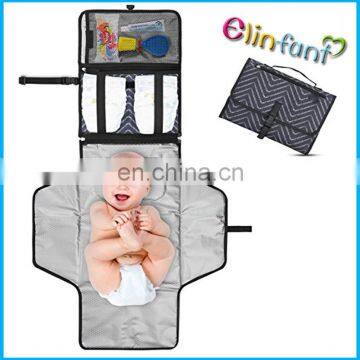 Elinfant waterproof baby travel portable changing pad diaper changing clutch manufacturer