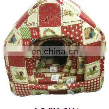 Pet house for wholesale exquisite plush pet house toy