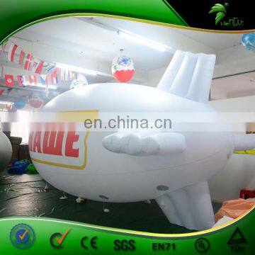 White Inflatable Boat Seaplane/Blimp/Airship Custom Model RC Flying Boat photo-4