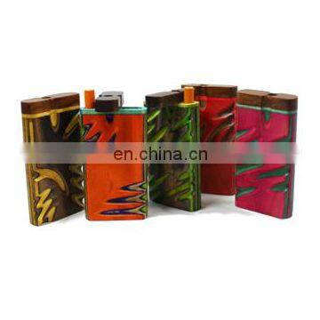 American Dugout Pipe | colorfull carving dugout pipes