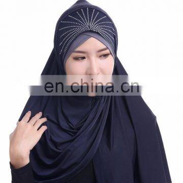 New Arrival Ice Silk Inner Hijab Islamic Women Wear Head Caps Muslim Hijab photo-3