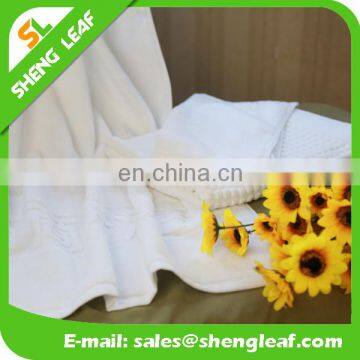 OEM design white 100% cotton hotel bath towels