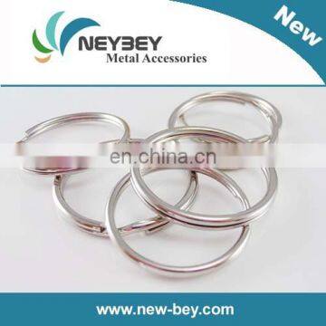 Bulk Selling Chinas Metal Keyring Split Rings for Keychain MKG 23mm