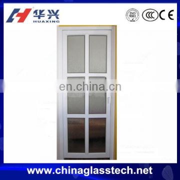 CE certificate new design bathroom pvc doors