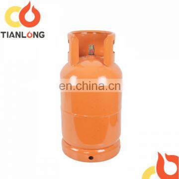 Different colors 12.5kg composite used lpg gas cylinder for Mauritania