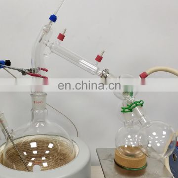 Lab Glass Path Fractional Kit Equipment 5L Short Path Distillation