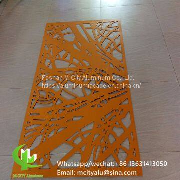 Powder coated Architectural aluminum facade sheet aluminum panels