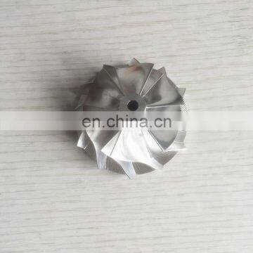 K04 45.09/56.08mm 6+6 blades aluminum 2618/milling/ billet compressor wheel for K04-22881