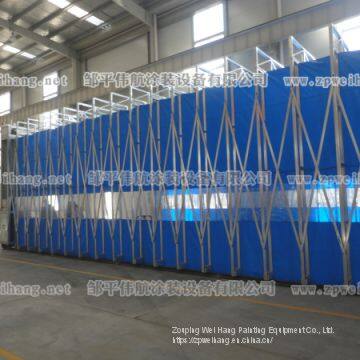 Telescopic Room Telescopic Spraying Room Mobile Polish Real Rail Type Spray Chamber photo-3