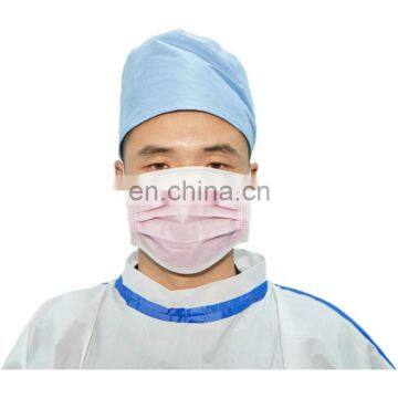 Surgical Mask Fluid Resistant With Visor Disposable Folding Earloop Surgical Mask