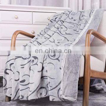 Tex-cel OEM100% Polyester Worm Touch Super Soft Cutting Fleece Blanket photo-2