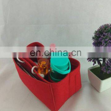 Custom Print Felt Cosmetic Bag Toiletry Makeup Bag Organizer photo-7