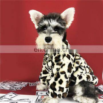 customised fashion dog clothes winter coat thicken pet autumn and winter clothing wholesale