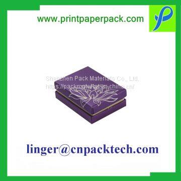 Luxury Paper Cardboard Gold Stamping Logo Gift Packing Box