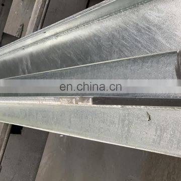 A36 Equal and Unequal Hot Rolled Mild Carbon Angle Steel Bar with hole