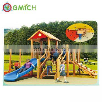 China Supplier Wooden Series Children Outdoor Playground Equipment Play Set photo-2