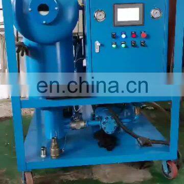 6000LPH Portable double stage transformer oil purification system