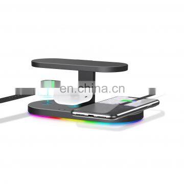 UV sterilizer 3 in 1 wireless charger 15W wireless charging station