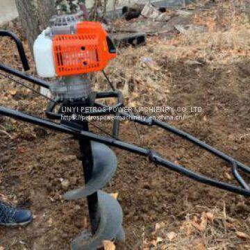 Single-wheel Folding Drill Tree Planting Machine photo-4