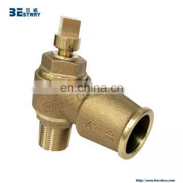 BWVA Bronze C83600 Gunmetal LG2 Screwdown Swivel Ferrule Valve photo-3