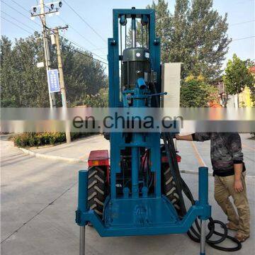 Mini Hydraulic Portable Borehole Water Well Drilling Rig Machine for Water Well in Lower Price photo-4