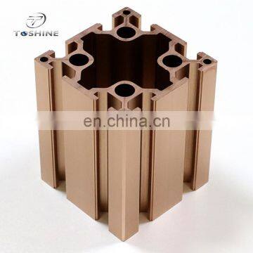 6063 Anodized Aluminum Assembly Line For Machine / Customized Aluminium Profile System photo-4