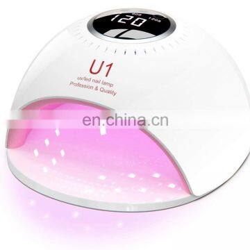 84W UV LED Nail Lamp for Gel Polish Suitable for Fingernails and Toenails Home and beauty Salon u1