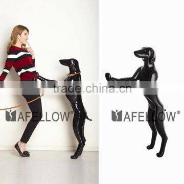 Fiberglass Dog Mannequin,black Mannequin Manikin Dog G1-BK