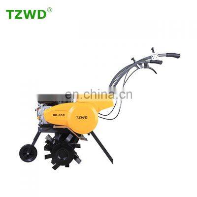 Manual cultivator hand rotary petrol tiller