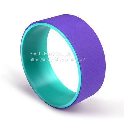 Factory Wholesale ABS Yoga Wheel Fitness Wheeler for Back Training