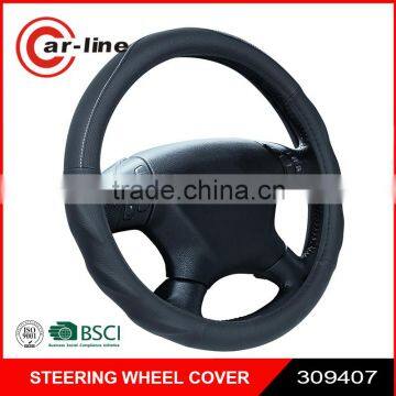 2016 POPULAR UNIVERSAL HEATED CUSTOMIZED PVC PU CAR STEERING WHEEL COVER
