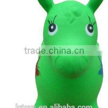 Green Horse Hopper Inflatable Toy